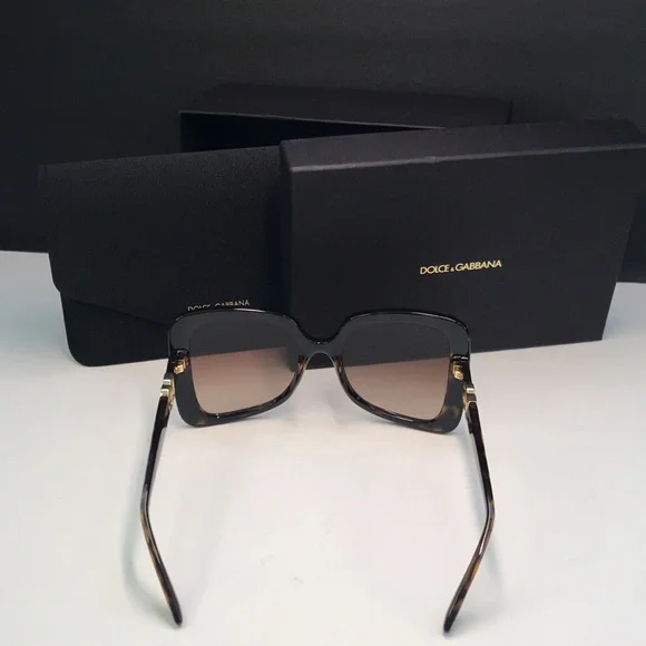 New Dolce & Gabbana DG6193U eyeglass frame features a trendy rectangle shape Auth- New Dolce & Gabbana DG6193U eyeglass frame features a  main image 2
